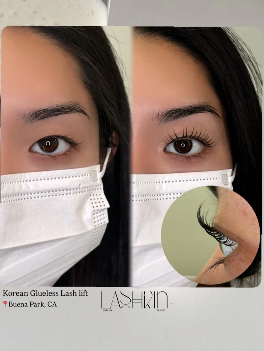 Lash lift transformation