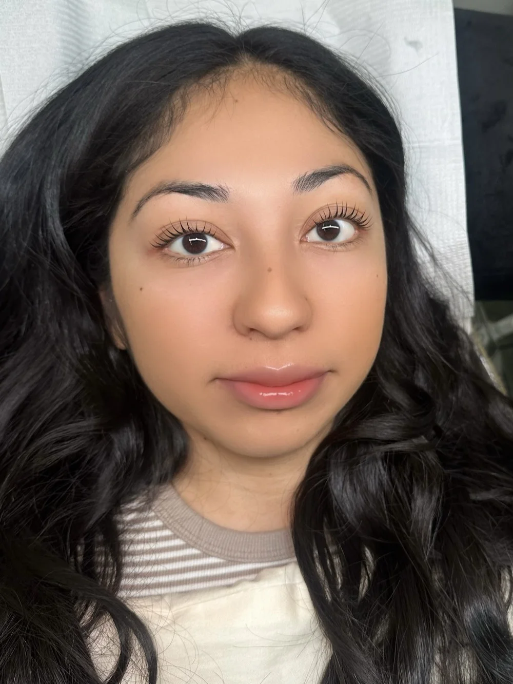 Lashkin Studio signature lash lift — Korean glueless technique