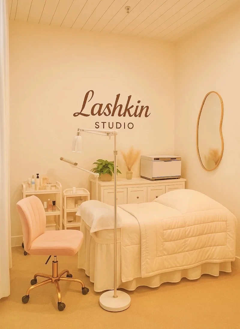 Lashkin Studio private treatment room